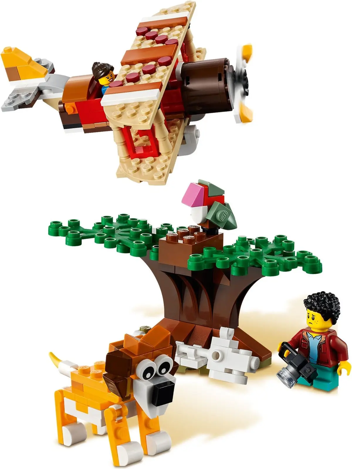 LEGO Creator 31116 Safari Wildlife Tree House set, image 11