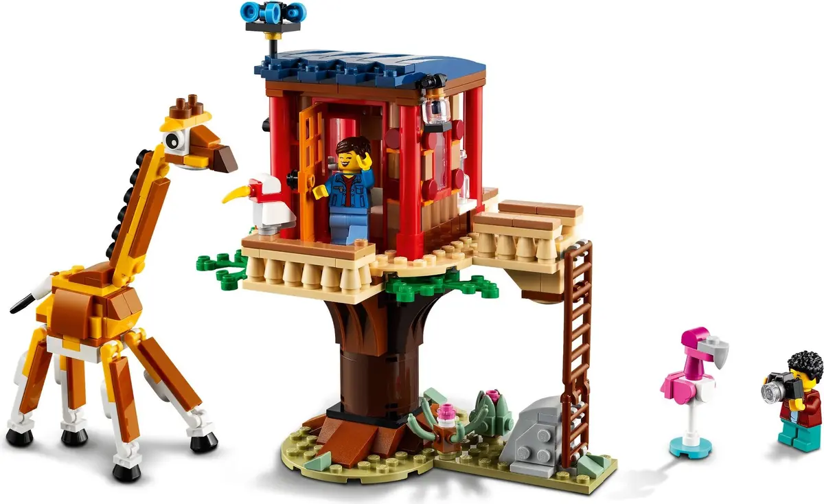 LEGO Creator 31116 Safari Wildlife Tree House set, image 3