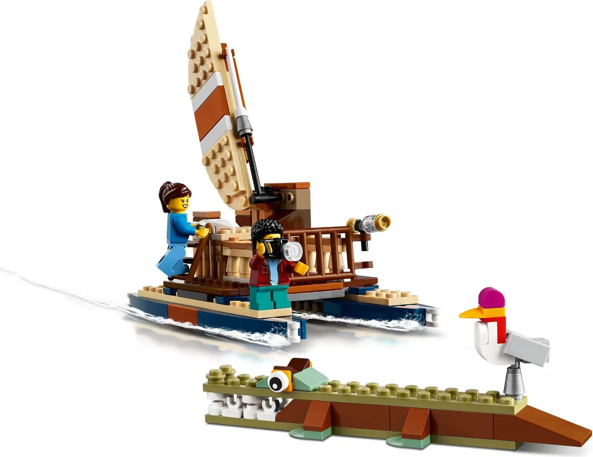 LEGO Creator 31116 Safari Wildlife Tree House set, image 16