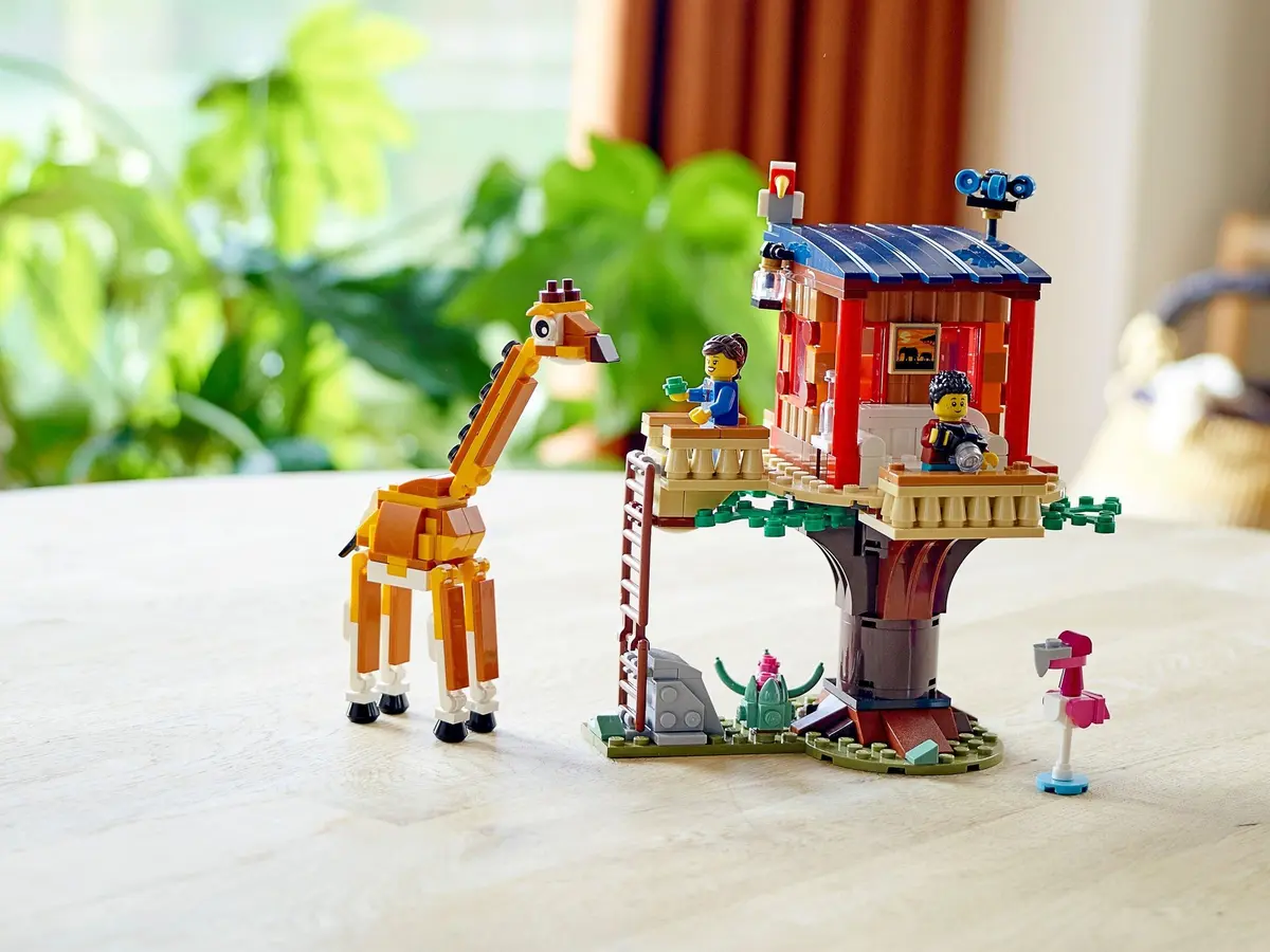 LEGO Creator 31116 Safari Wildlife Tree House set, image 7