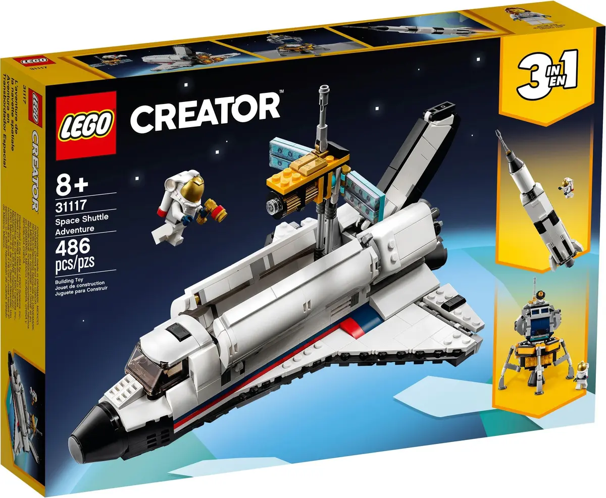LEGO Creator 31117 Space Shuttle Adventure set, image 2