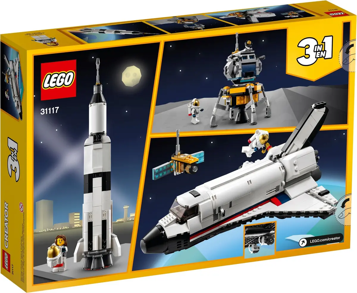 LEGO Creator 31117 Space Shuttle Adventure set, image 5