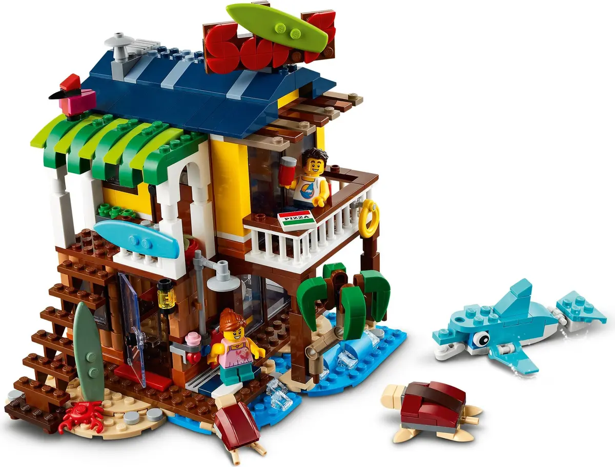 LEGO Creator 31118 Surfer Beach House set, image 14