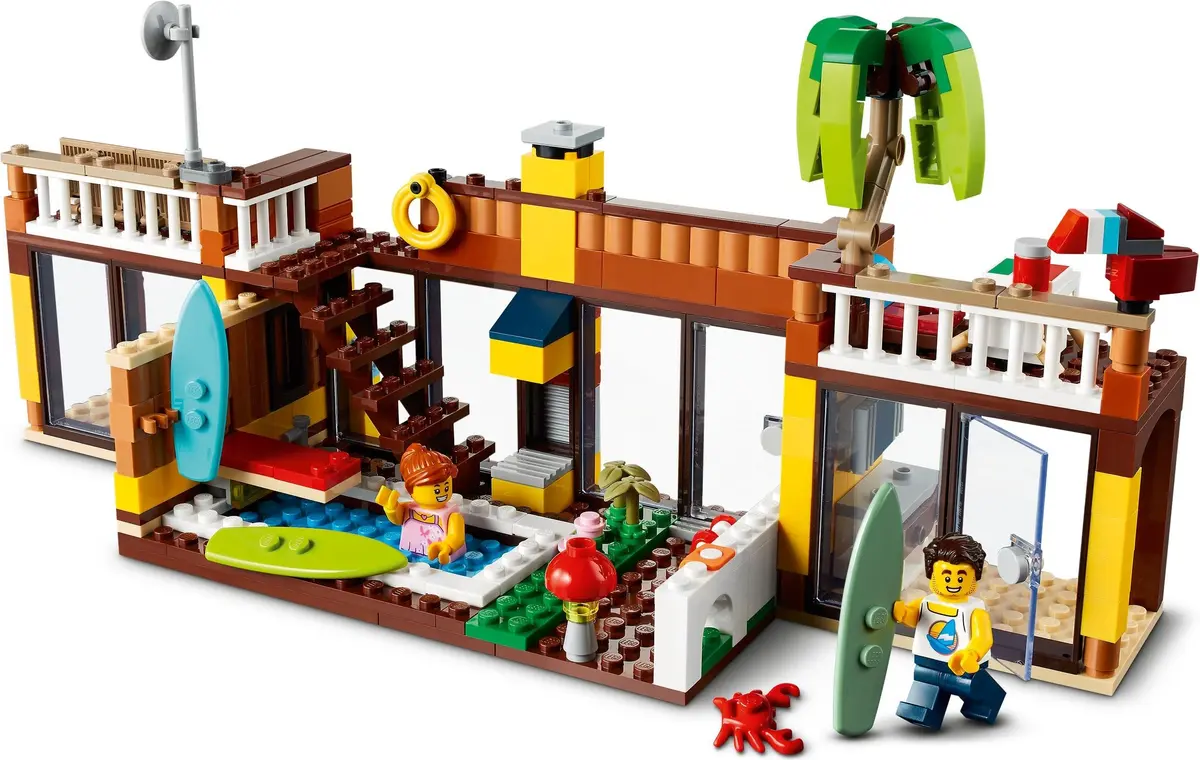 LEGO Creator 31118 Surfer Beach House set, image 3
