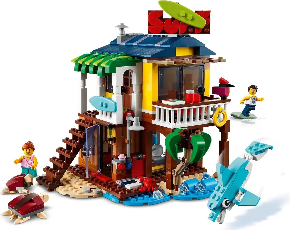 LEGO Creator 31118 Surfer Beach House set, image 11