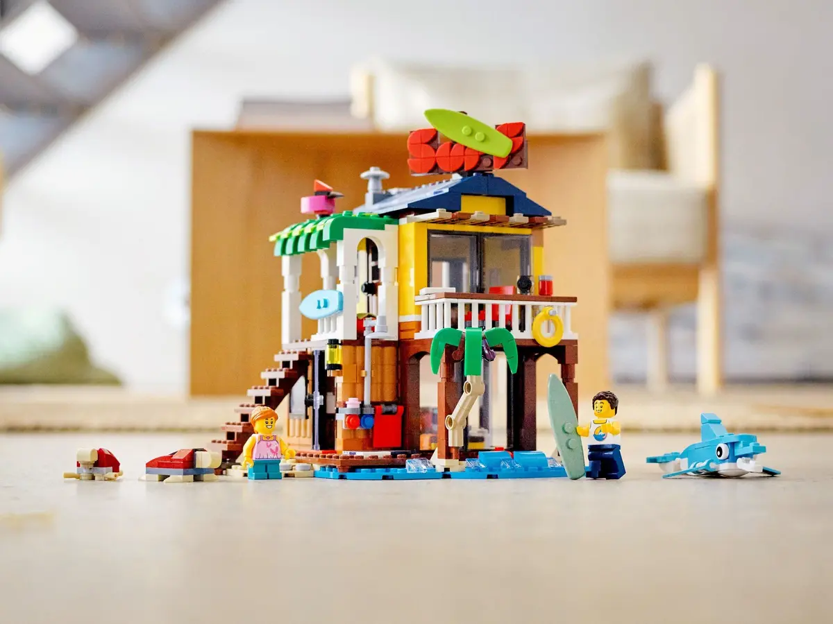 LEGO Creator 31118 Surfer Beach House set, image 8