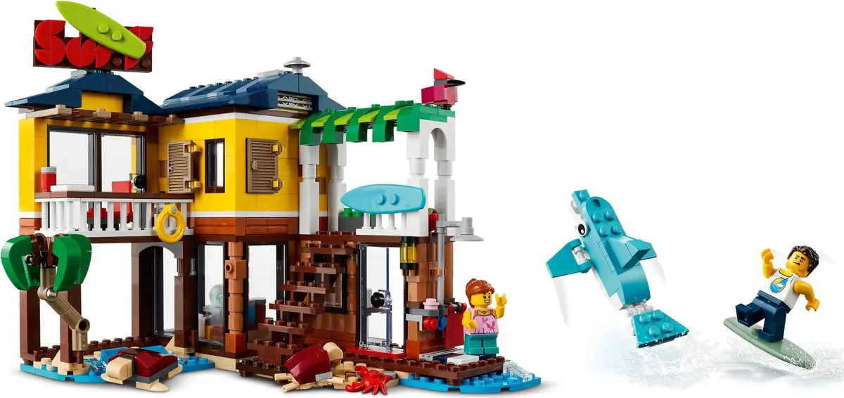 LEGO Creator 31118 Surfer Beach House set, image 17