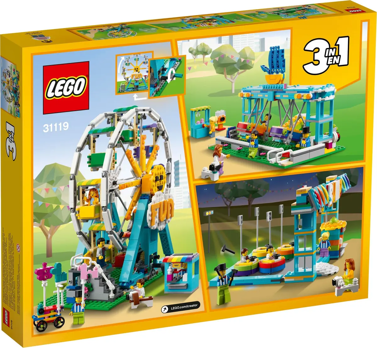 LEGO Creator 31119 Ferris Wheel set, image 6