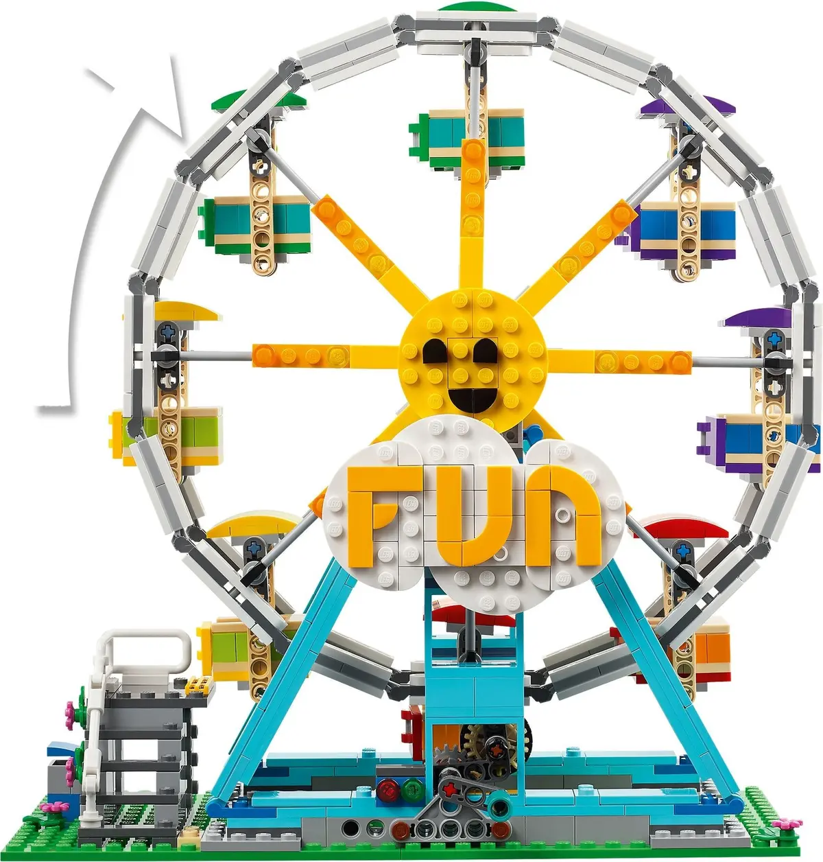 LEGO Creator 31119 Ferris Wheel set, image 4