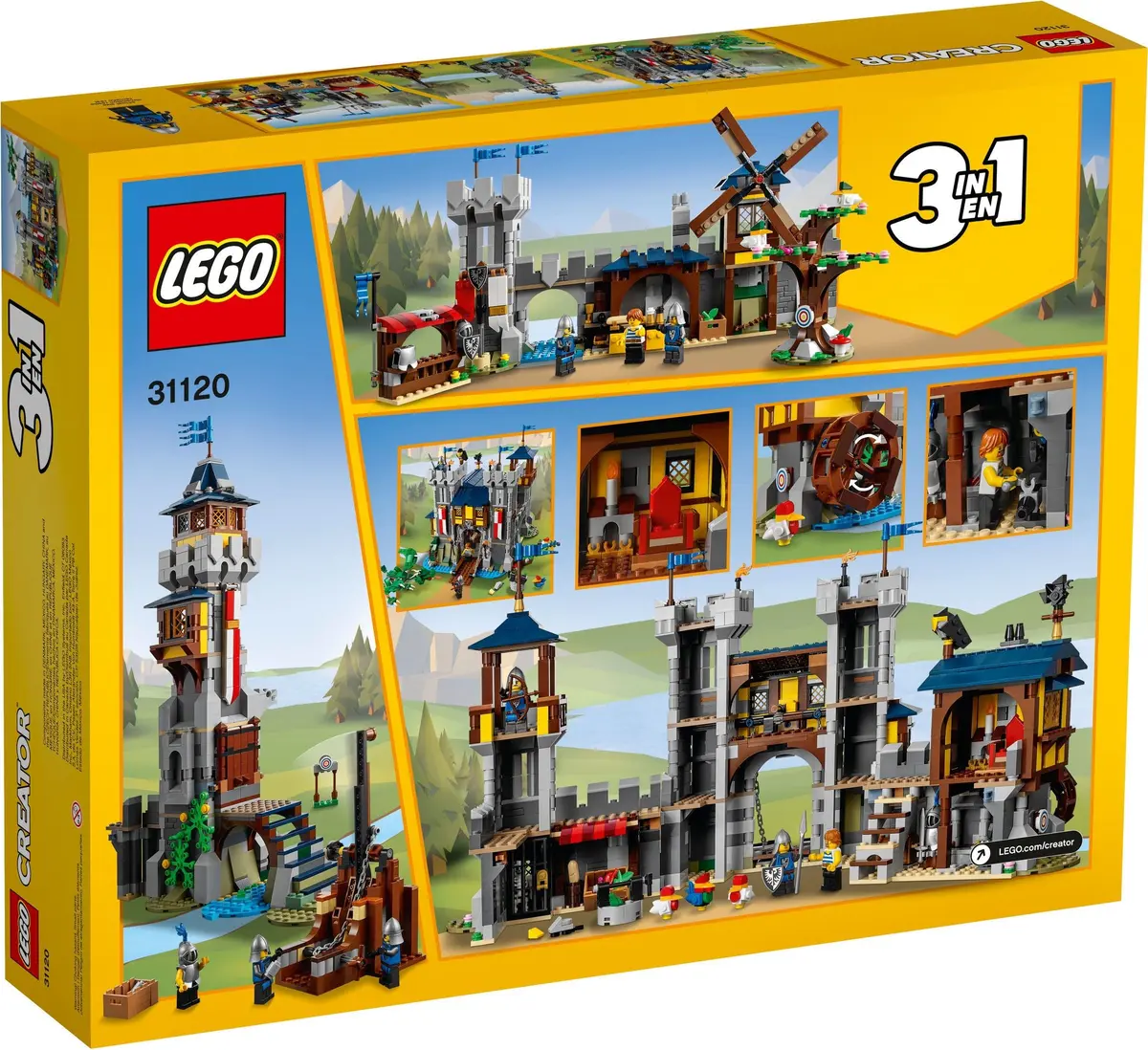 LEGO Creator 31120 Medieval Castle set, image 7