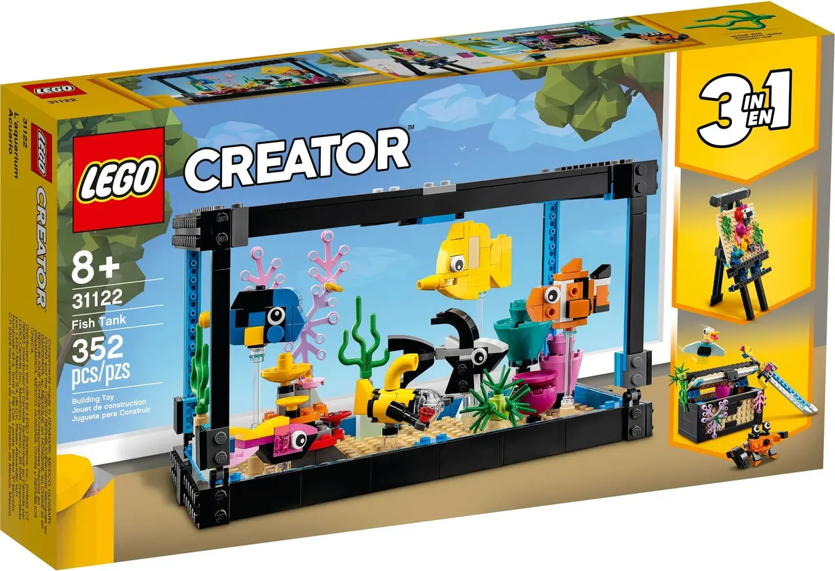 LEGO Creator 31122 Fish Tank set, image 2