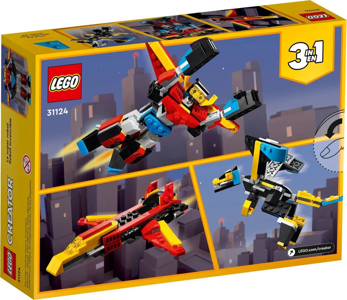 LEGO Creator 31124 Super Robot set, image 9