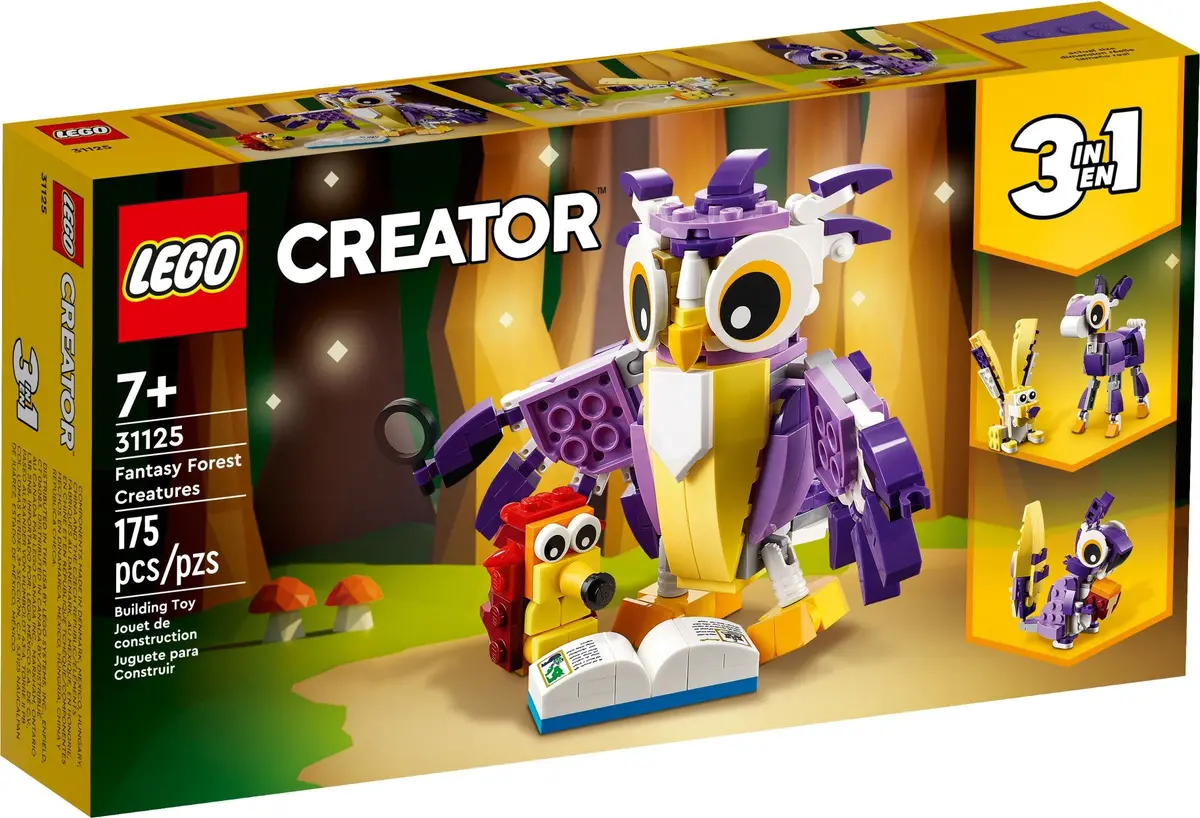 LEGO Creator 31125 Fantasy Forest Creatures set, image 2