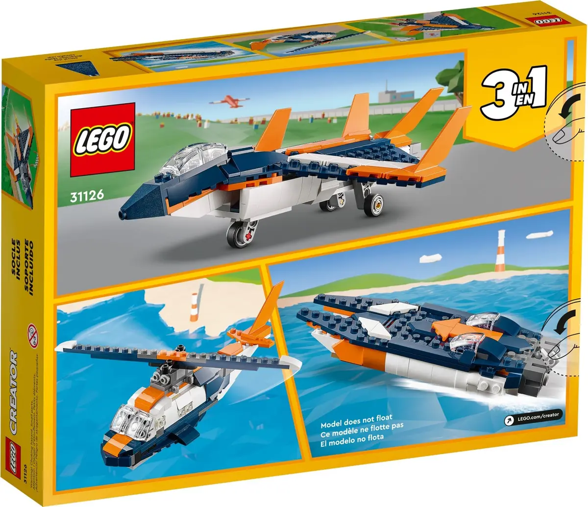 LEGO Creator 31126 Supersonic-jet set, image 9