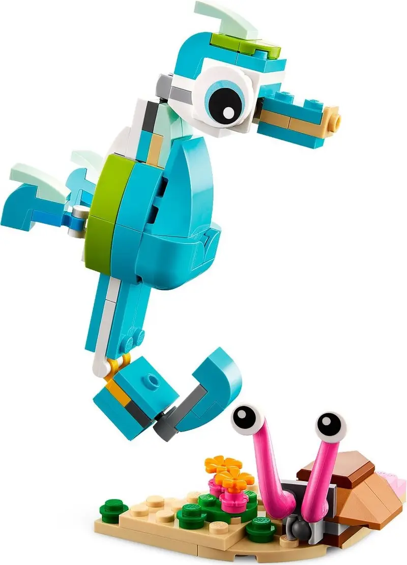 LEGO Creator 31128 Dolphin and Turtle set, image 5