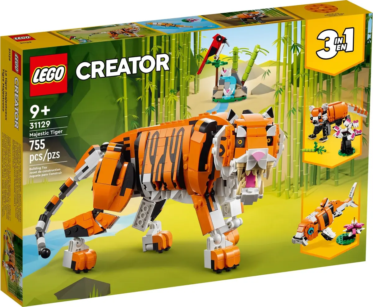 LEGO Creator 31129 Majestic Tiger set, image 2