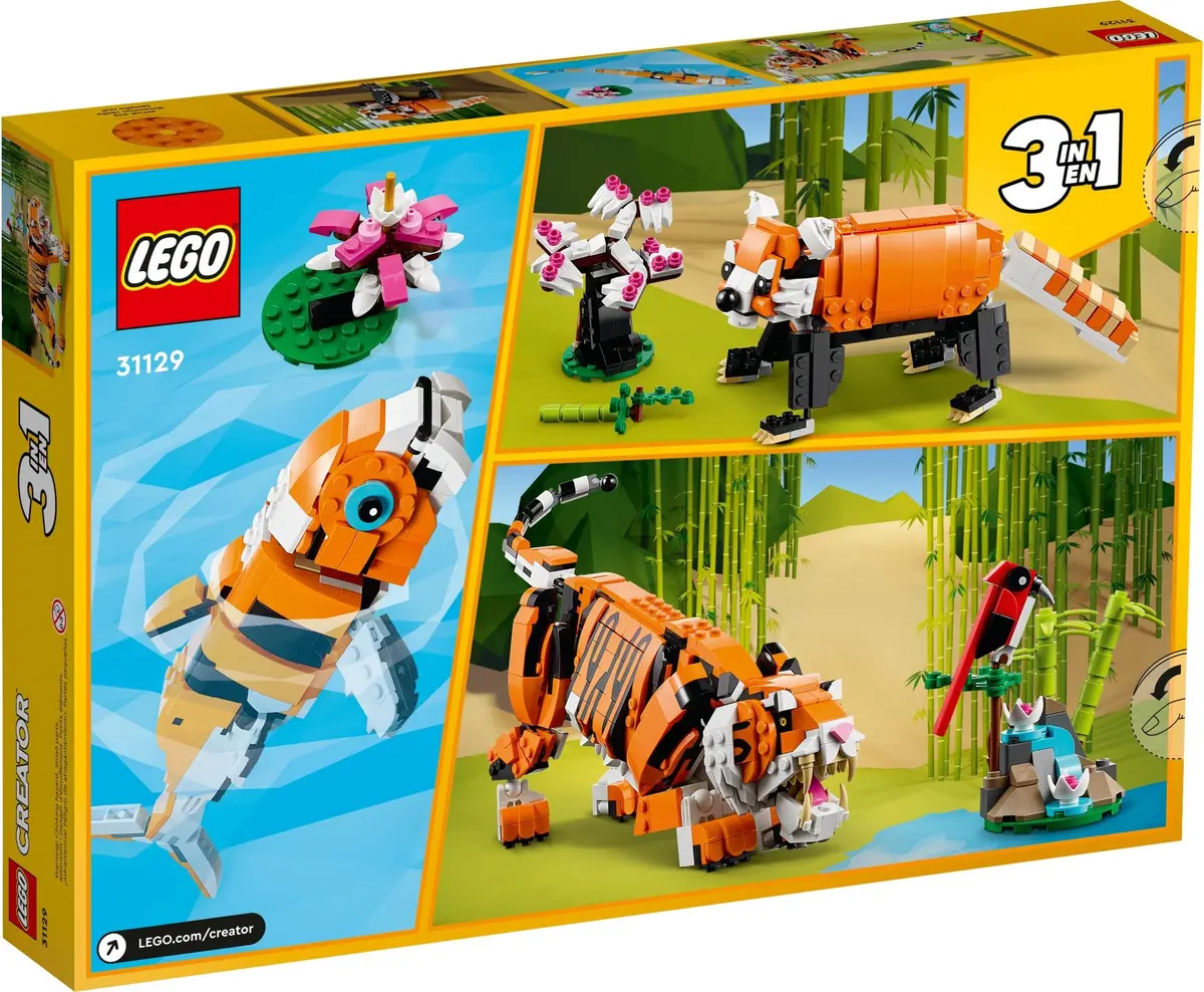 LEGO Creator 31129 Majestic Tiger set, image 8