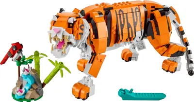 LEGO Creator 31129 Majestic Tiger set