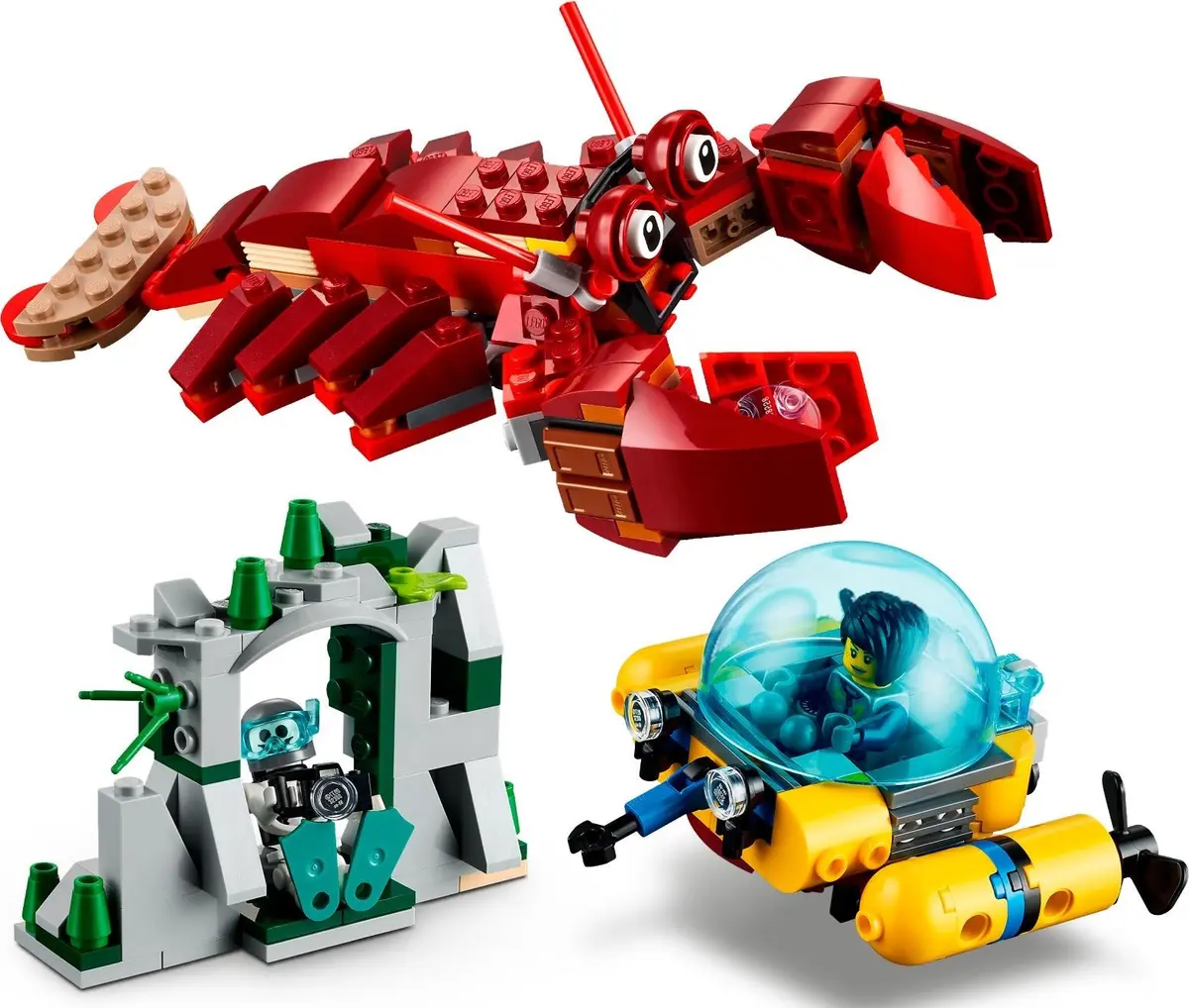 LEGO Creator 31130 Sunken Treasure Mission set, image 5