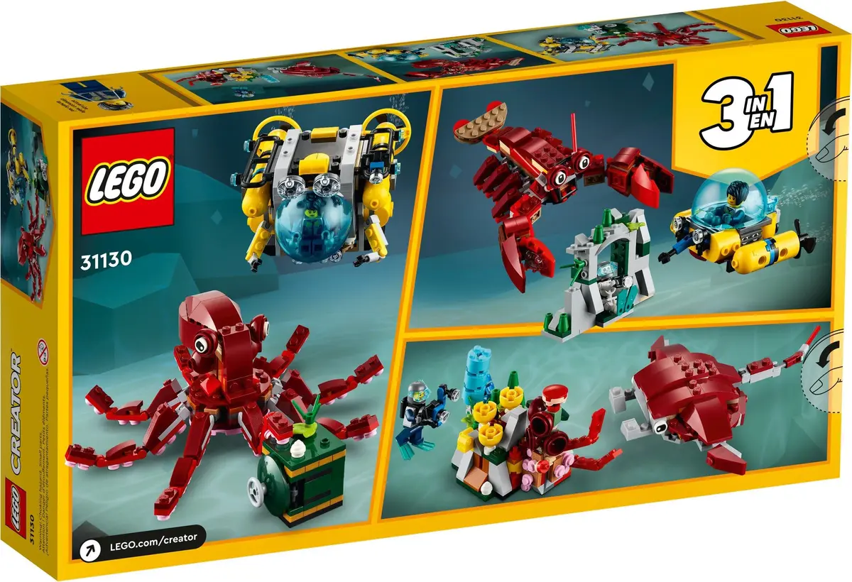 LEGO Creator 31130 Sunken Treasure Mission set, image 8