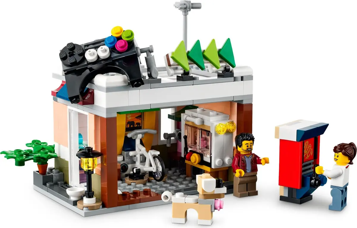 LEGO Creator 31131 Downtown Noodle Shop set, image 8