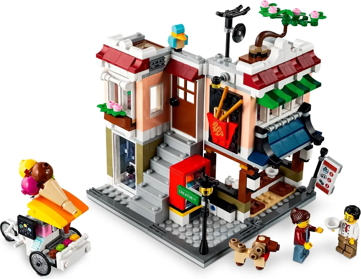 LEGO Creator 31131 Downtown Noodle Shop set, image 4