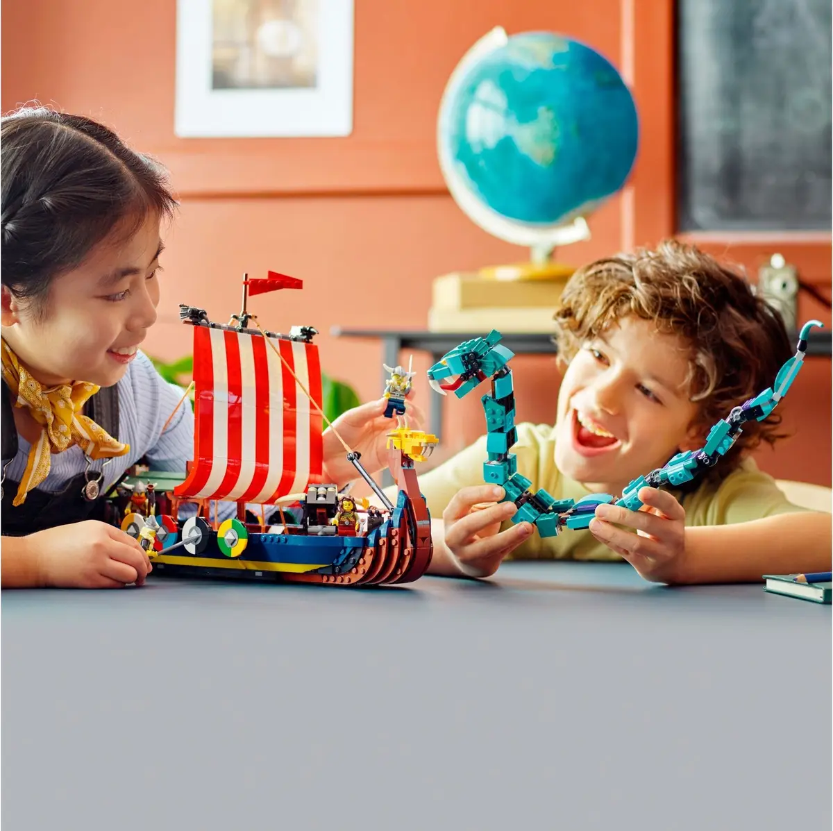 LEGO Creator 31132 Viking Ship and the Midgard Serpent set, image 9