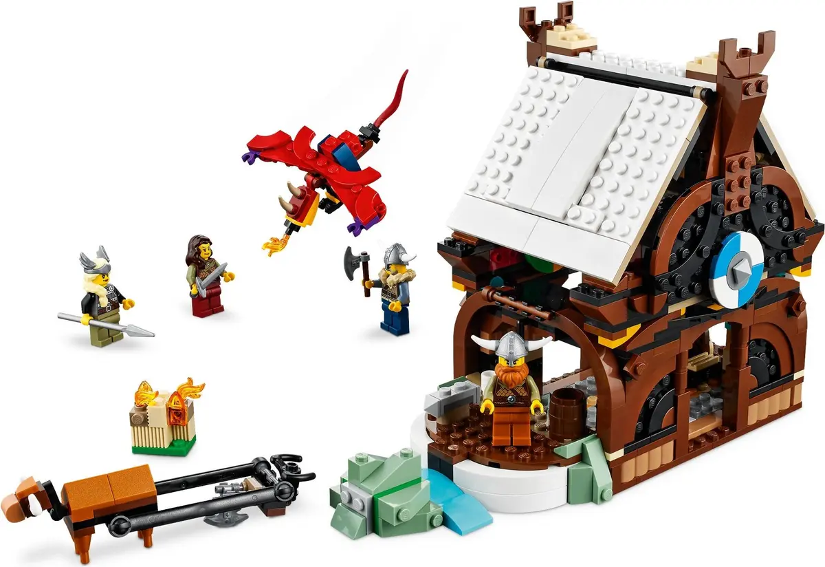 LEGO Creator 31132 Viking Ship and the Midgard Serpent set, image 5