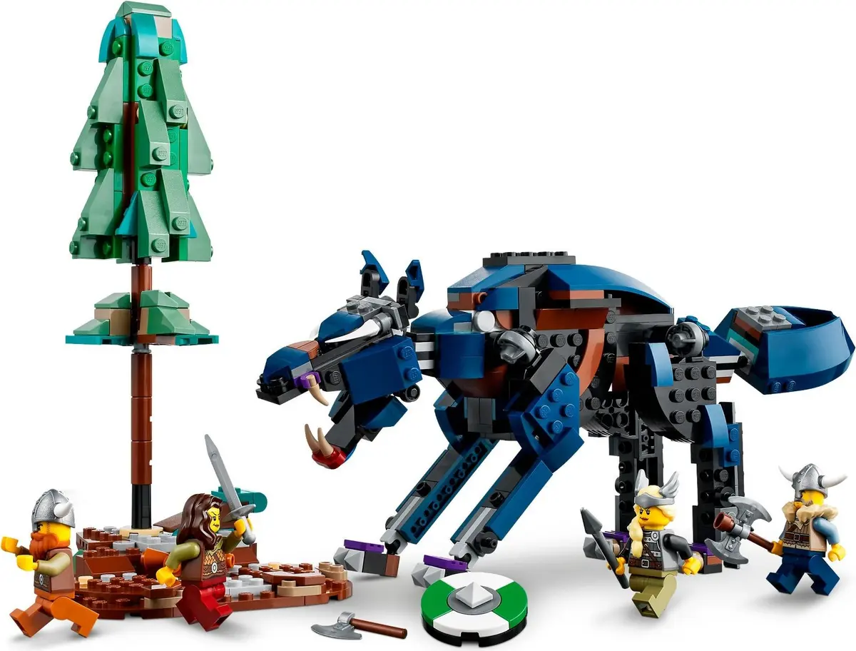 LEGO Creator 31132 Viking Ship and the Midgard Serpent set, image 7