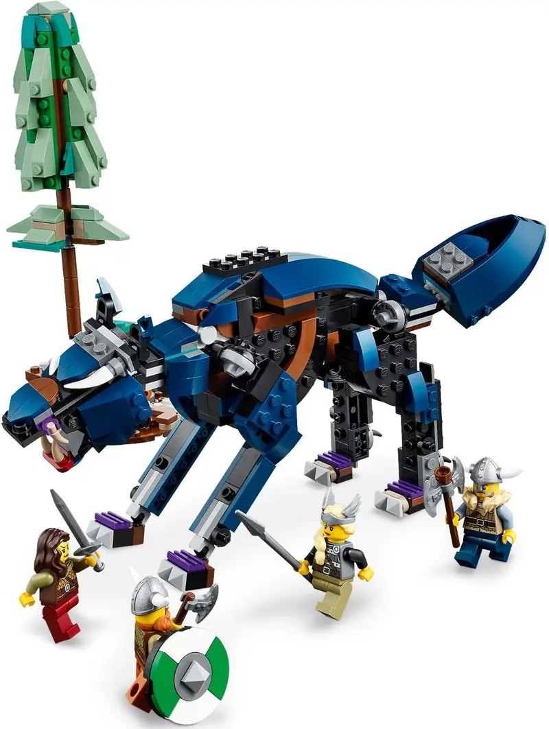 LEGO Creator 31132 Viking Ship and the Midgard Serpent set, image 6