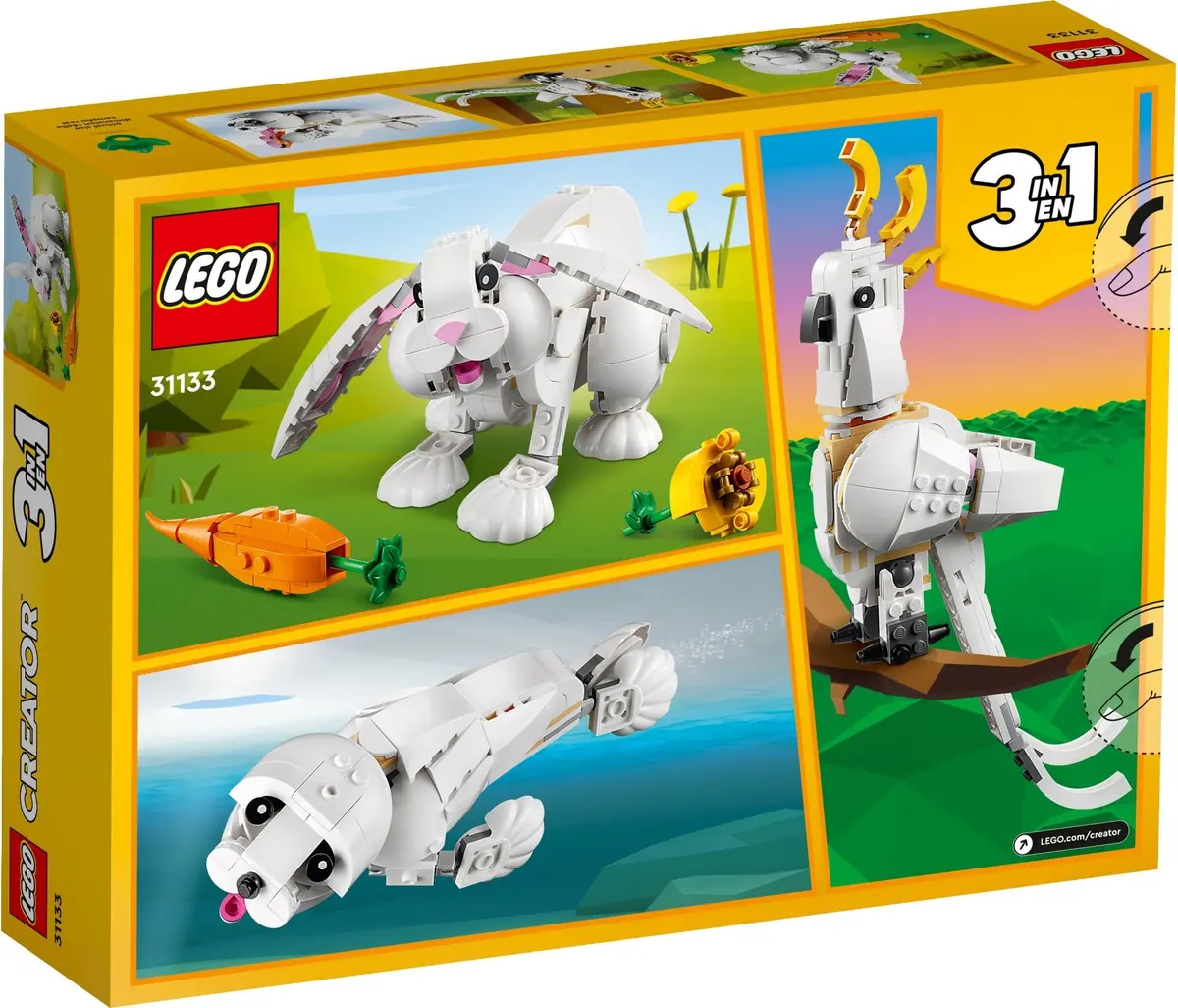 LEGO Creator 31133 White Rabbit set, image 9