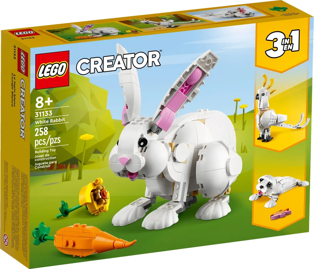 LEGO Creator 31133 White Rabbit set, image 2