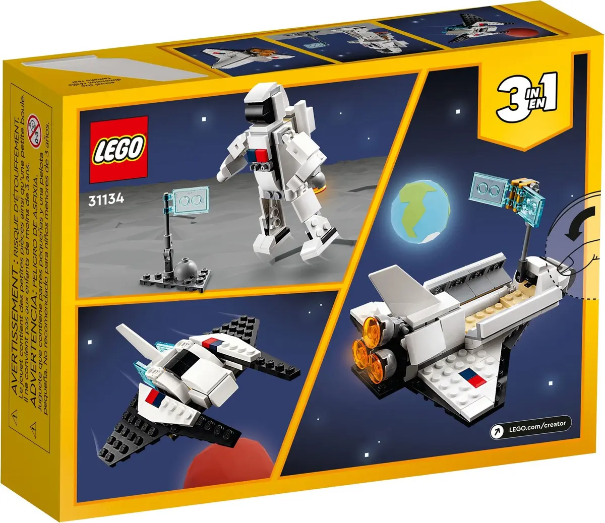 LEGO Creator 31134 Space Shuttle set, image 9