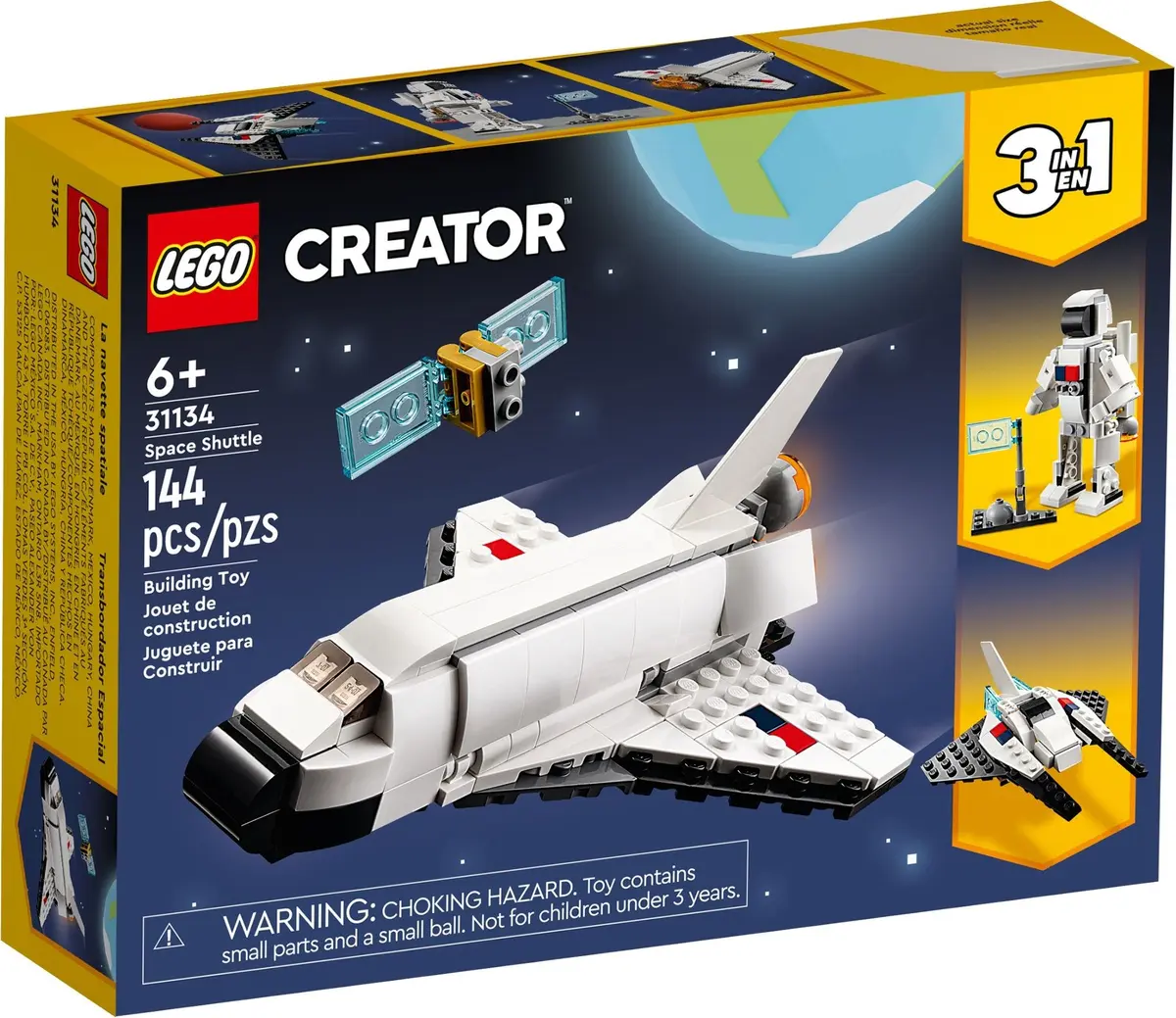 LEGO Creator 31134 Space Shuttle set, image 2