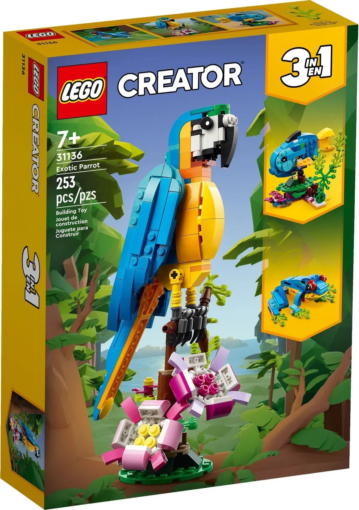 LEGO Creator 31136 Exotic Parrot set, image 2