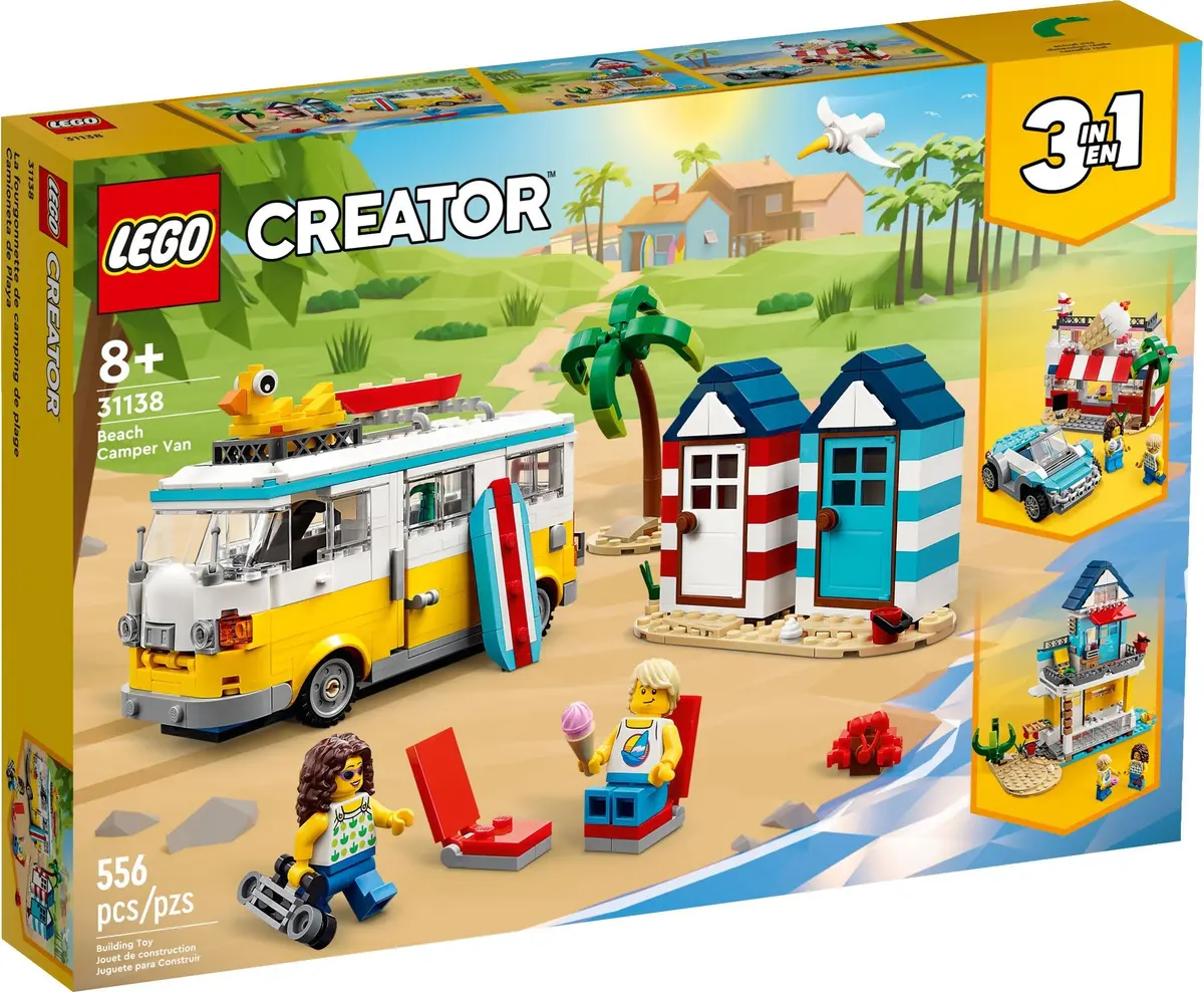 LEGO Creator 31138 Beach Camper Van set, image 2