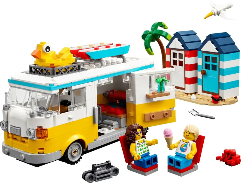 LEGO Creator 31138 Beach Camper Van set