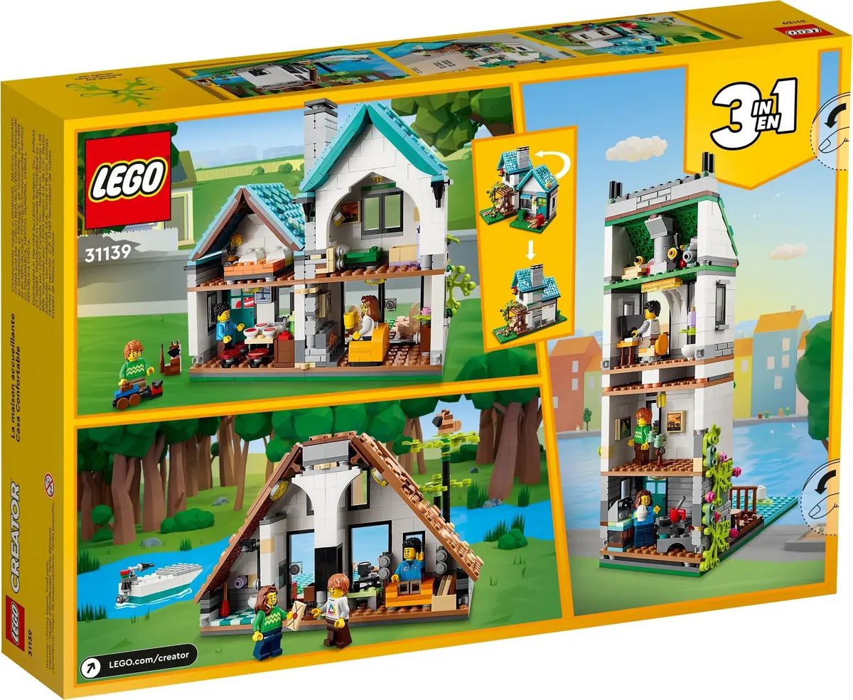 LEGO Creator 31139 Cosy House set, image 4