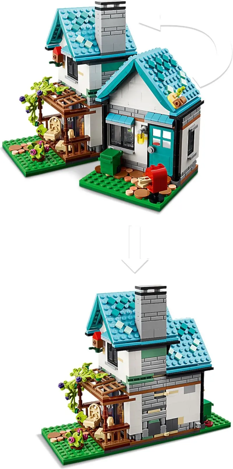 LEGO Creator 31139 Cosy House set, image 9