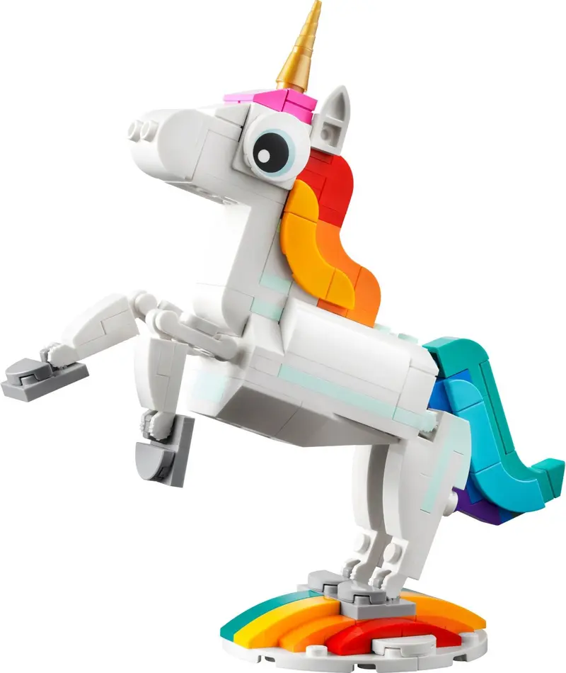LEGO Creator 31140 Magical Unicorn set