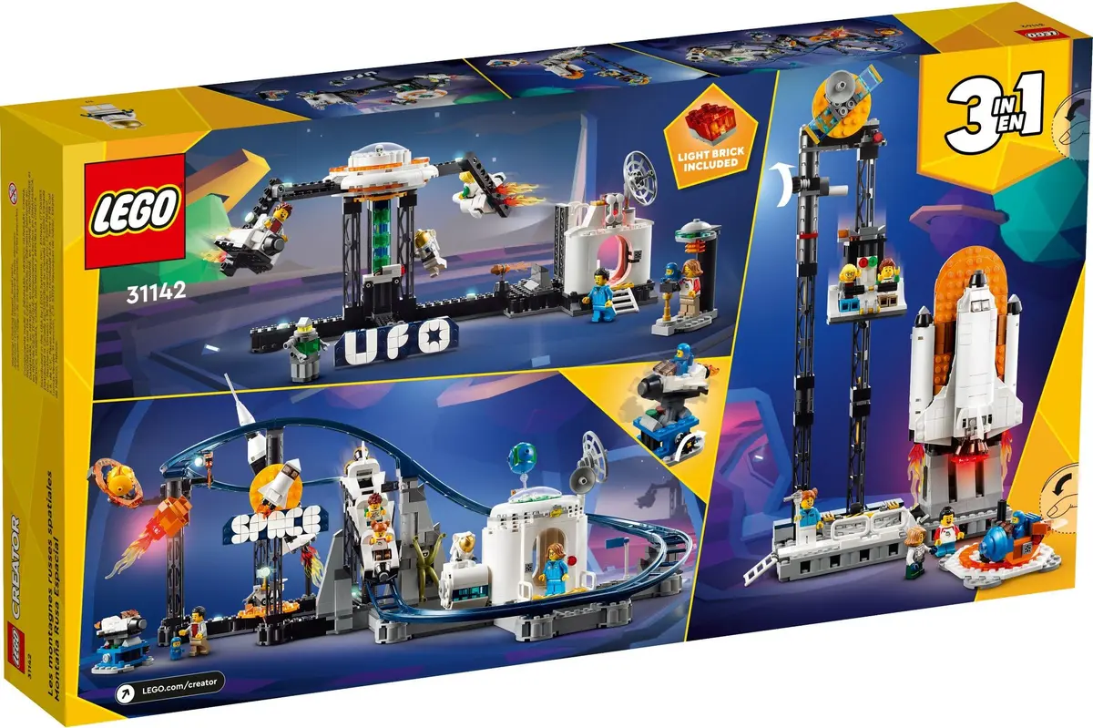 LEGO Creator 31142 Space Roller Coaster set, image 3