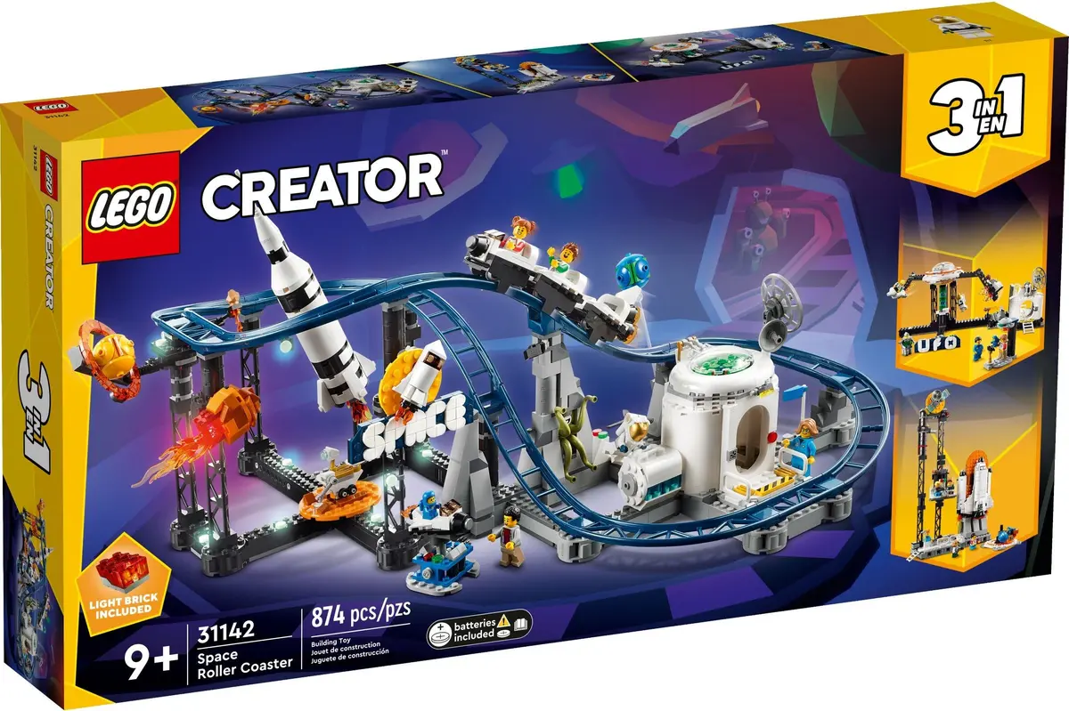 LEGO Creator 31142 Space Roller Coaster set, image 2