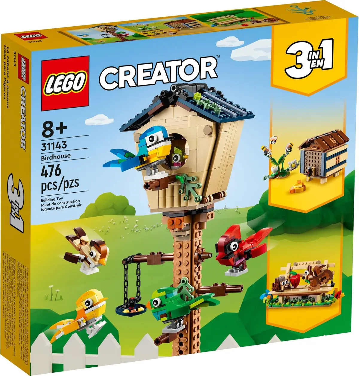 LEGO Creator 31143 Birdhouse set, image 2