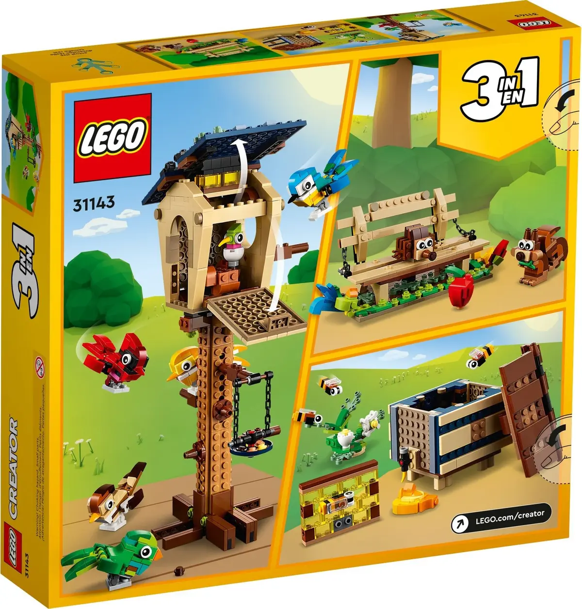 LEGO Creator 31143 Birdhouse set, image 13