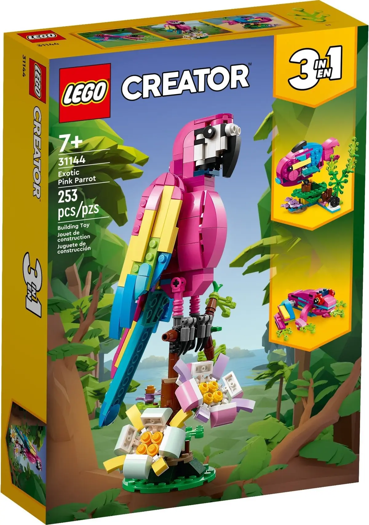 LEGO Creator 31144 Exotic Pink Parrot set, image 2