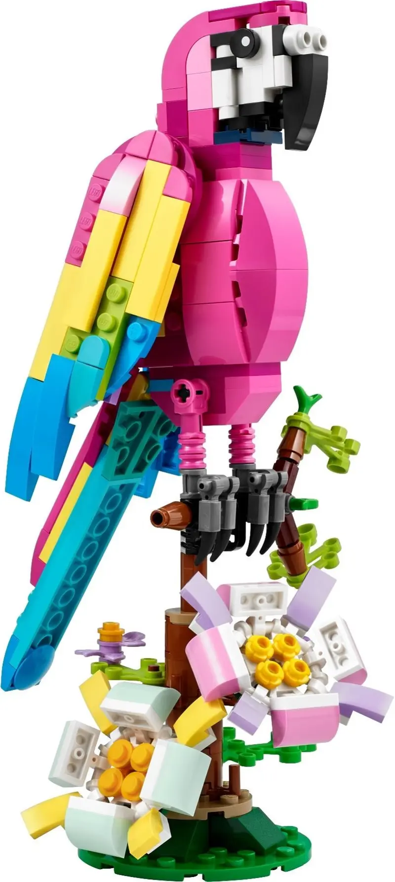 LEGO Creator 31144 Exotic Pink Parrot set