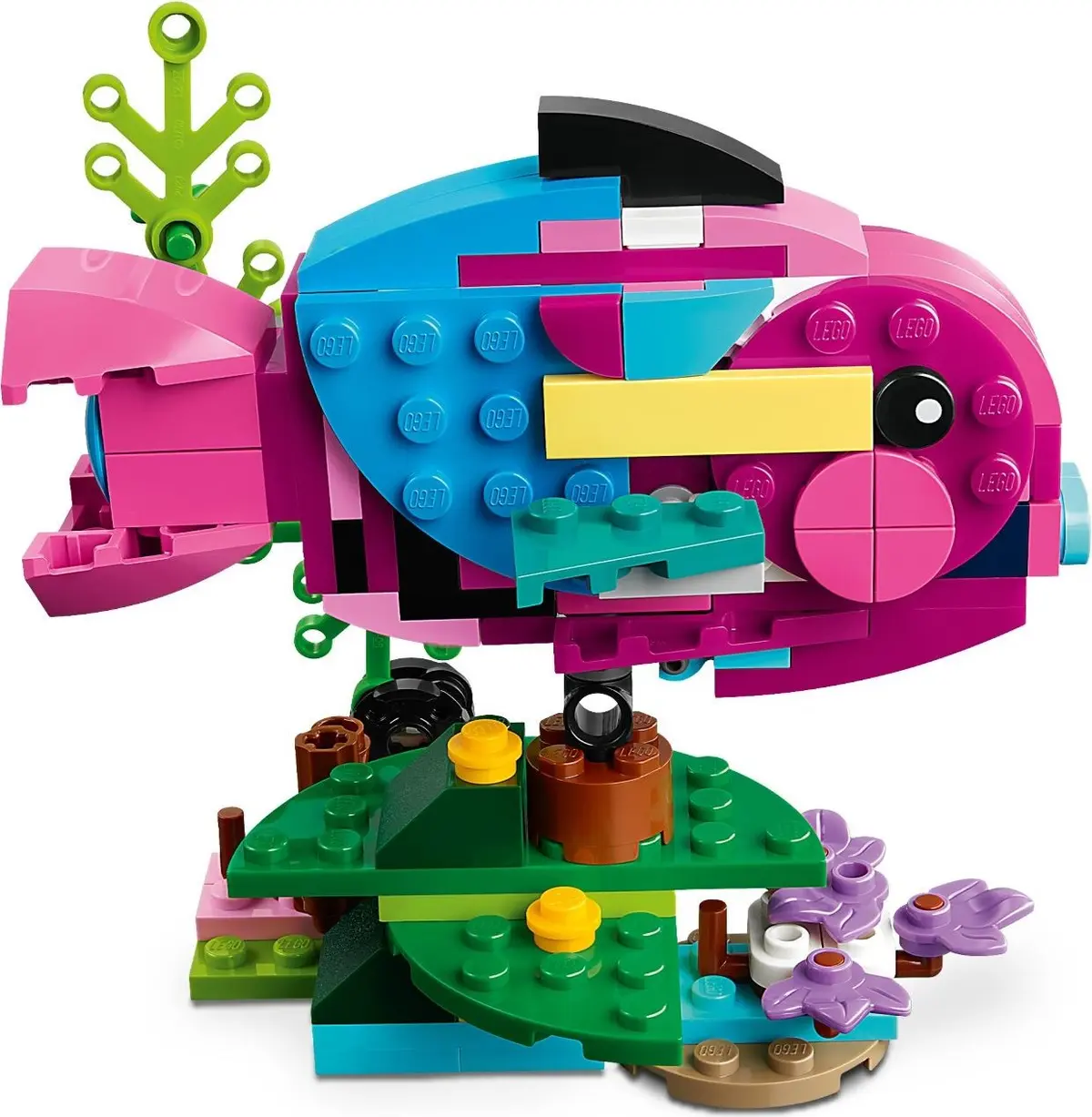 LEGO Creator 31144 Exotic Pink Parrot set, image 8
