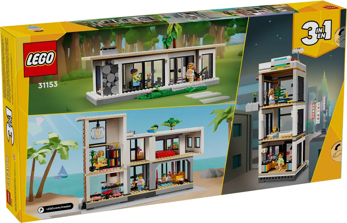LEGO Creator 31153 Modern House set, image 7