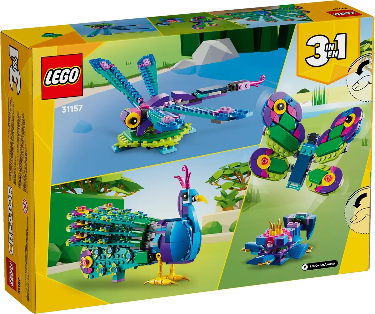 LEGO Creator 31157 Exotic Peacock set, image 8