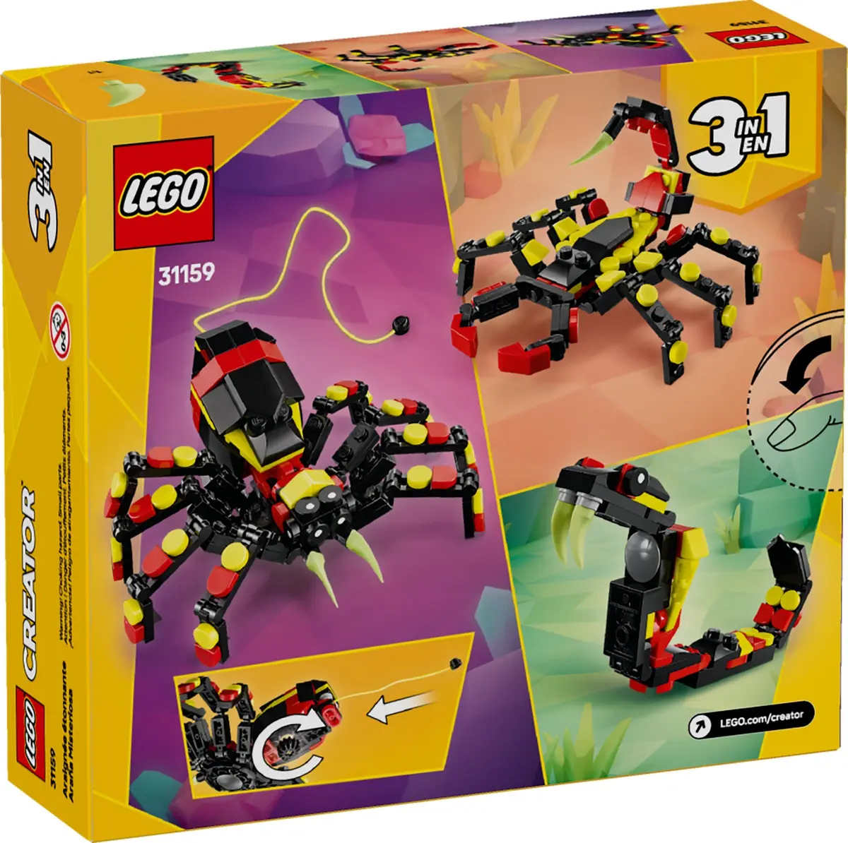 LEGO Creator 31159 Surprising Spider set, image 2